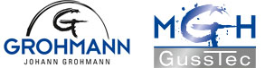 Logo Johann Grohmann und MGH GussTec