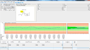 As soon as a production order is started at a machine, the ALS-system prompts the relevant inspection event in the CAQ-system