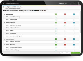 Layered Process Audit in QAM.Net