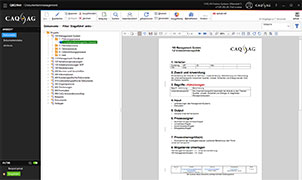 Übersicht aller Dokumente inkl. Änderungsmarkierungen