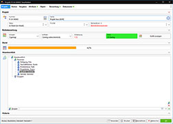 Visualisierung des Projektstands