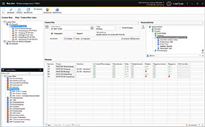 Control Plan mit Synchronisierung von Prüfplan und Ablaufdiagramm