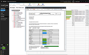Beleg zur Lieferantenbewertung