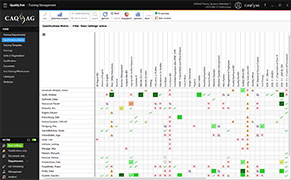 Skills matrix
